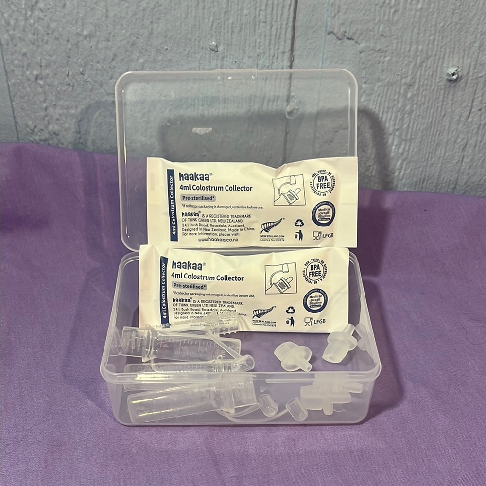 5 for $10 💜 Haakaa Colostrum Collector Set